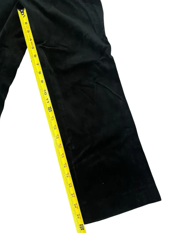 GAP | Women’s Black Velvet Pants sz 6A - Image 7
