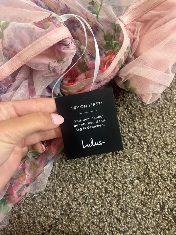 Floral Formal Dress Lulus - Image 6