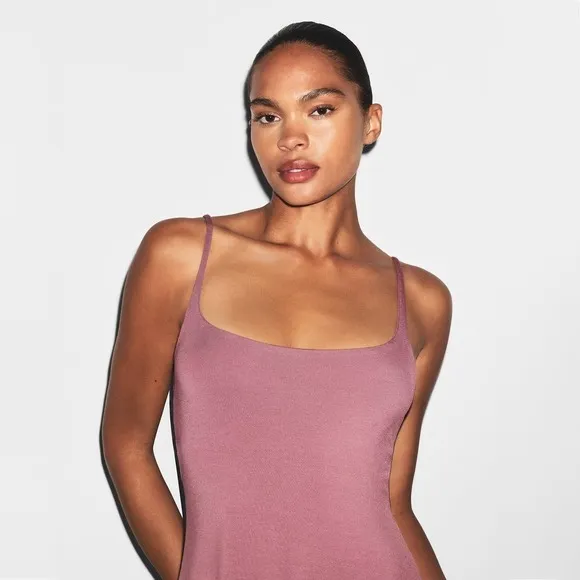 Skims smooth lounge skimpy strap mini dress - Image 4