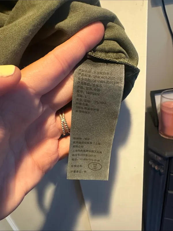 Abercrombie & Fitch Button Up Utility Vest/Too- Army Green $65MSRP - Image 7