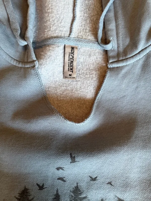 Independent Co Hoodie Gray Size M - Image 2