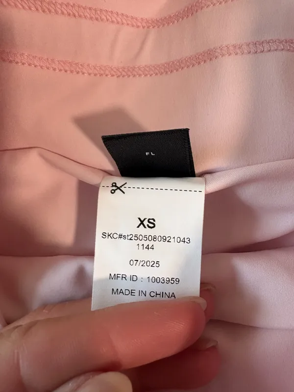 light pink tennis skirt Size XS - Image 2