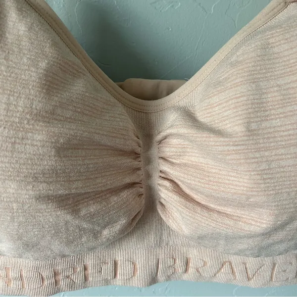 Kindred Bravely Sublime Hands-Free Pumping Nursing Bra Pink Heather Large Busty - Image 6