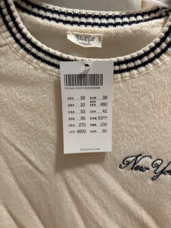 Brandy Melville New York Sweater - Image 2