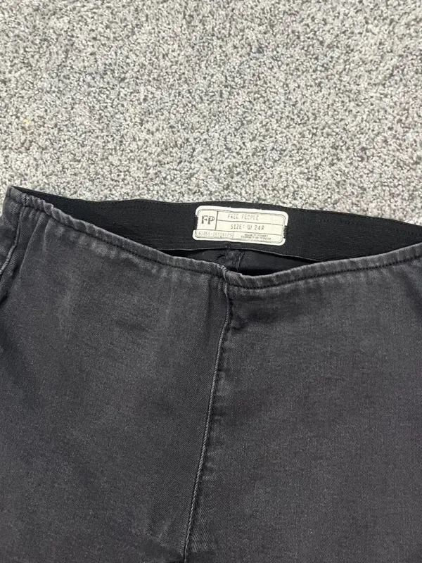Free People Black Flare Jeans - Image 2