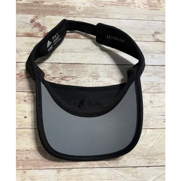Adidas Aeroready Visor One-Size Adjustable Black Athletic Sporty Active NWOT - Image 5
