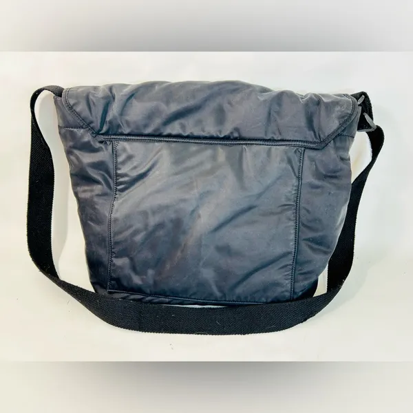 Kate Spade Black Nylon Messenger Laptop Bag Adjustable Crossbody Strap - Image 5