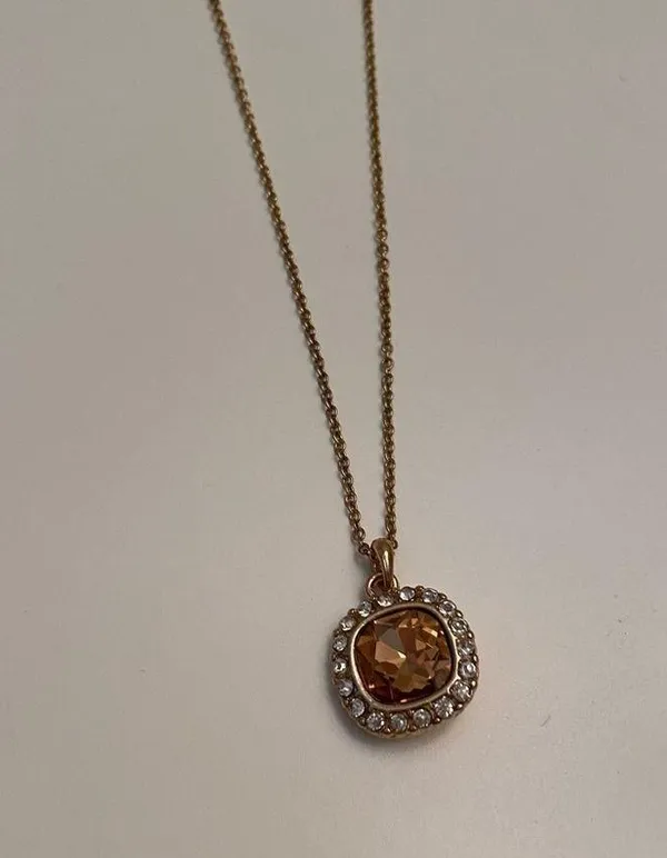 Rhinestone gem pendant - Image 3