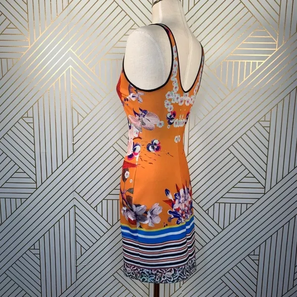 Clover Canyon Prism Orchid Neoprene‎ Dress Orange - Image 6