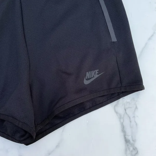 Nike Sportswear Tech Fleece high rise women's workout athletic shorts S small - Image 7