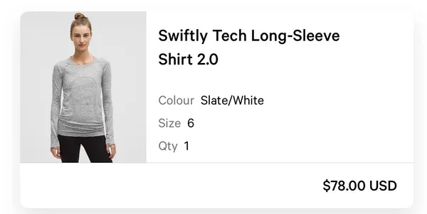 Lululemon Swiftly Tech Long Sleeve 2.0 6 - Image 4