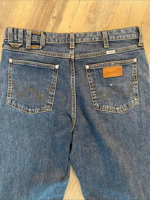 Wrangler x Staud Jeans Blue W32 x L31 - Image 12