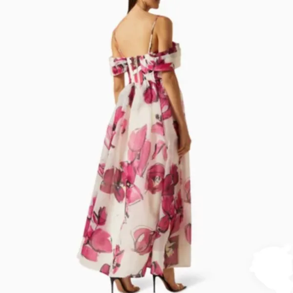 NWT Aje Cordelia Corsetted Maxi Dress - Image 5