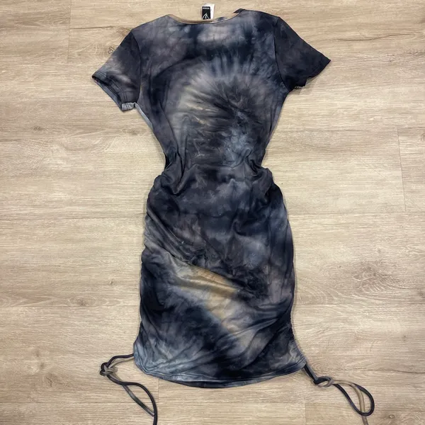 Windsor Dress Mini Bodycon black Tie-Dye S - Image 4
