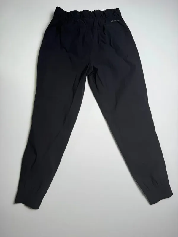 Eddie Bauer Women's Black Active Outdoor Hiking Jogger Pants Zipper Pockets - Image 5