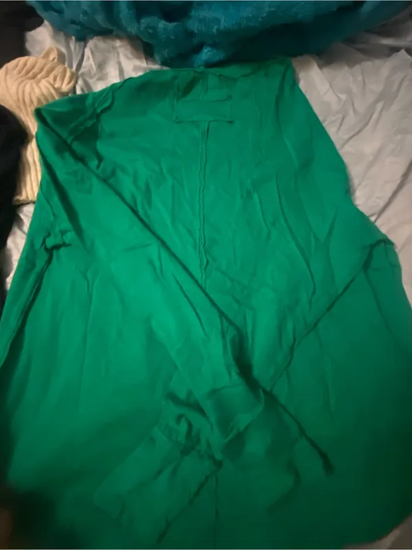 Zenana Outfitters womans Long-Sleeve Crew in Teal Green - Image 11