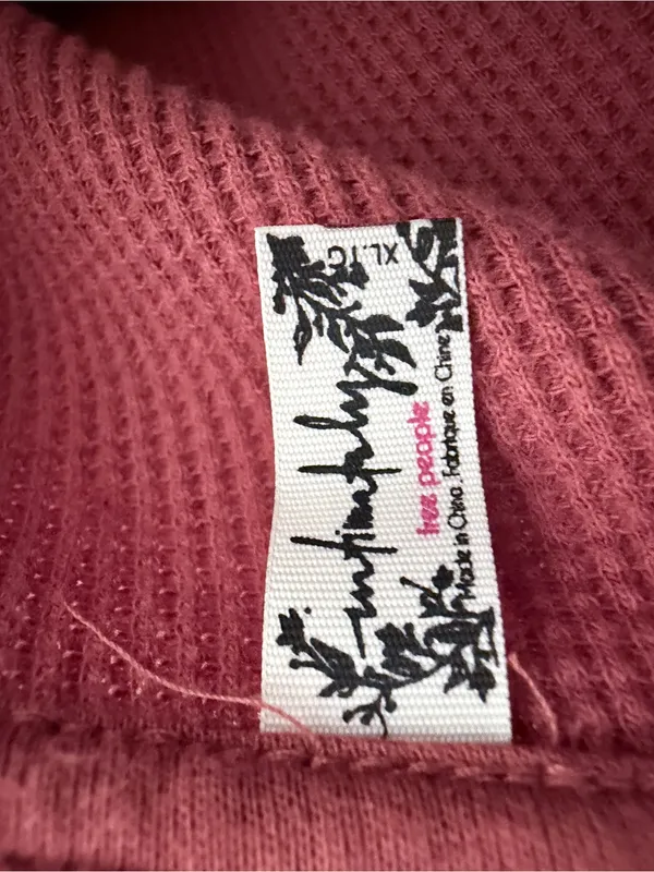Relaxed Waffle-Knit Pullover Sweatshirt - Dusty Rose - Image 7