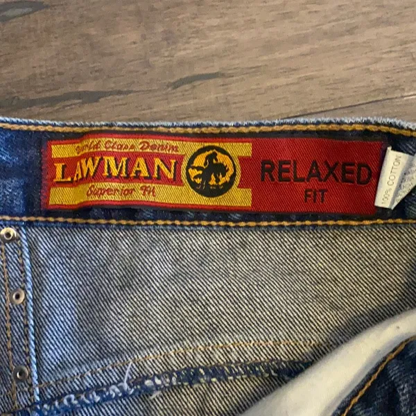 Vintage Lawman Western Jeans Mom Jeans - Image 4