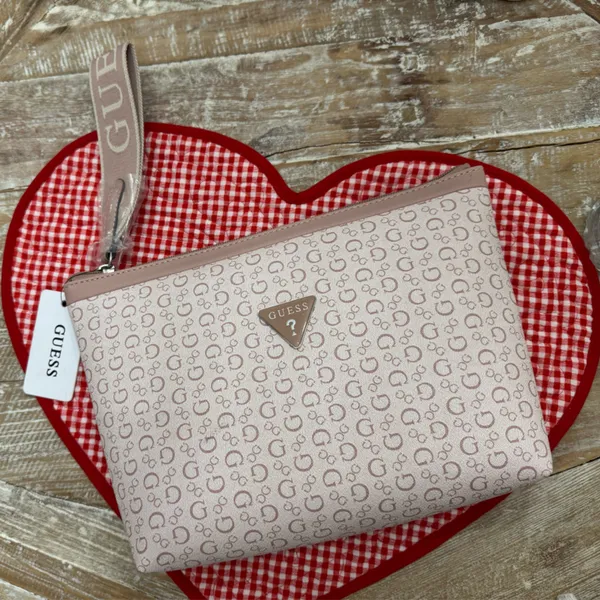 GUESS Cosmetic Makeup Pouch Travel Bag - Image 2