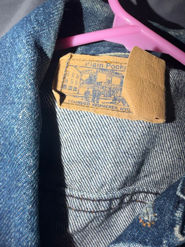 Vintage Jean jacket Blue Size M - Image 2