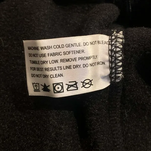 Orvis Sweater Knit Fleece Vest‎ Black S Cabin Cozy Core Gorpcore Coastal Grandpa - Image 5