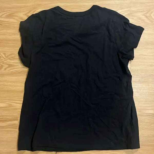 Old Navy Black 'Ghouls Night‎ Out' Skeleton Halloween Tee Large NEW - Image 5