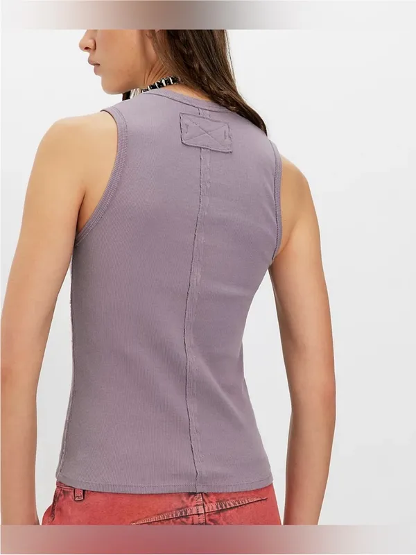 NWOT Free People We The Free Neria Tank - purple dove - XS - Image 6