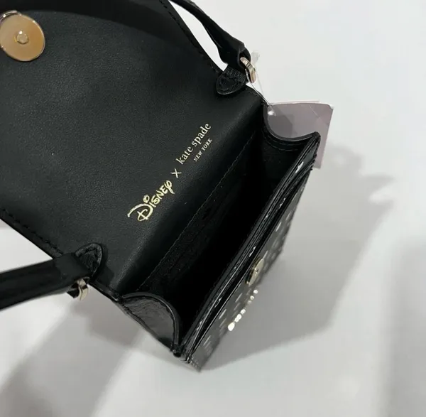 Kate Spade Disney Minnie Mouse North South Flap Phone Crossbody Bag - Image 3