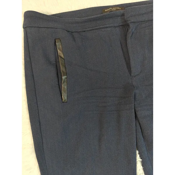 Womens Banana Republic Sloan Slim Ankle Pants Navy Size 12 - Image 2