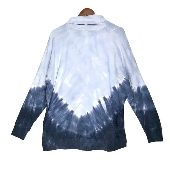 PINK Victoria’s Secret Turtleneck Tunic Ensing Tie Dye Pullover Sweatshirt - Image 3