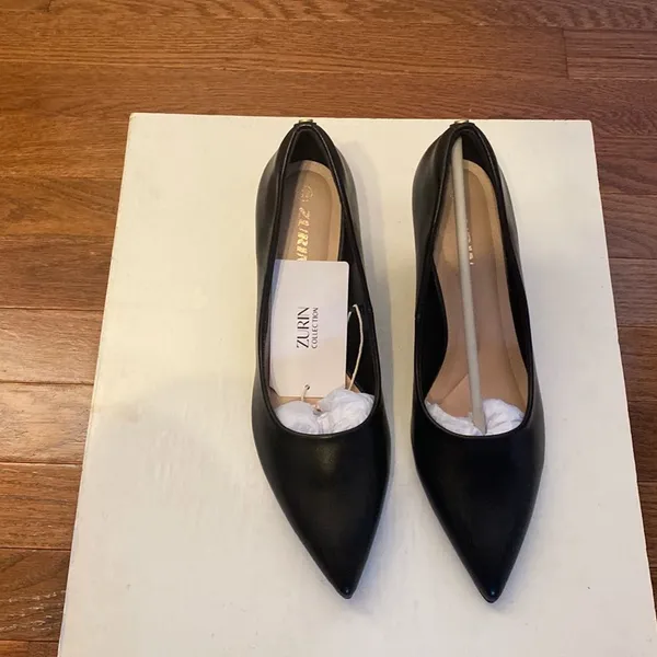 zurin blackStiletto Heels Classic Design - Image 5