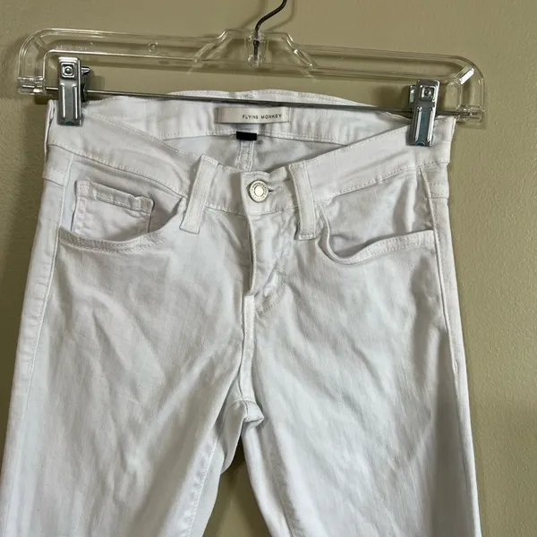 Vervet Flying monkey white‎ skinny jeans 24 - Image 2
