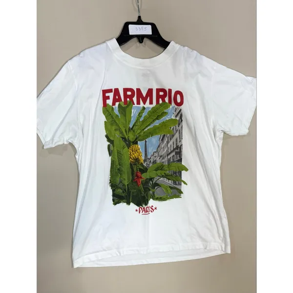 Farm Rio From Brasil To The World Relaxed T-Shirt Medium - Image 3