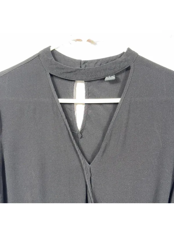 Forever 21 Medium Black Long Sleeve Blouse - Image 3