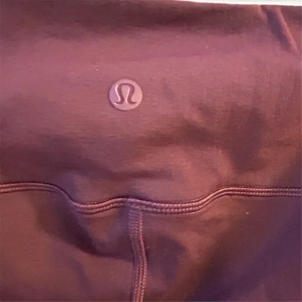 Lululemon High-Rise Reveal 7/8 Tight Leggings Dark Adobe Red Size 6 Yoga Running - Image 10