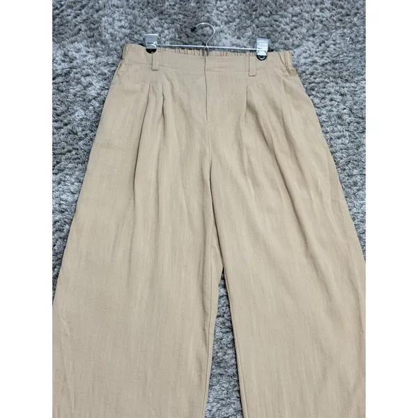 Halara Flex High Waisted Pocket Wide Leg Work Pants Preppy Women’s Size L - Image 4