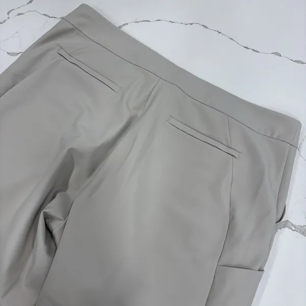 Athleta Pants Womens Size 22 Stellar Straight Crop Pant Gray Beige Neutral - Image 6