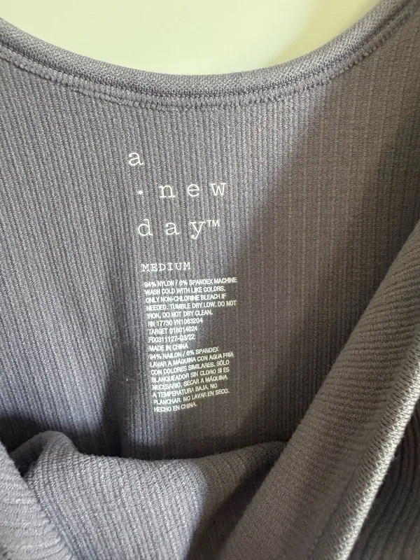 A New Day Tank Ribbed - Image 2