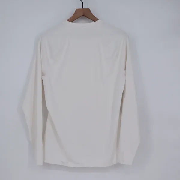 Gymshark Long Sleeve Workout Shirt White XL Athleisure Athletic Top - Image 5