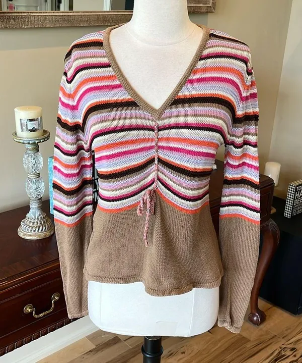 Paw By Cousin Johnny Anthropologie Sweater Crochet - Image 5