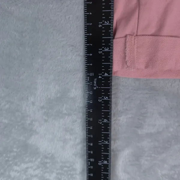 Time and‎ Tru Knit Shorts Women XL 16-18 Pink Relaxed Fit Elastic Waist Cuffed - Image 6