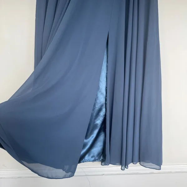 MoB Mother of the Groom Slate Blue Evening Dress MGNY - Image 6