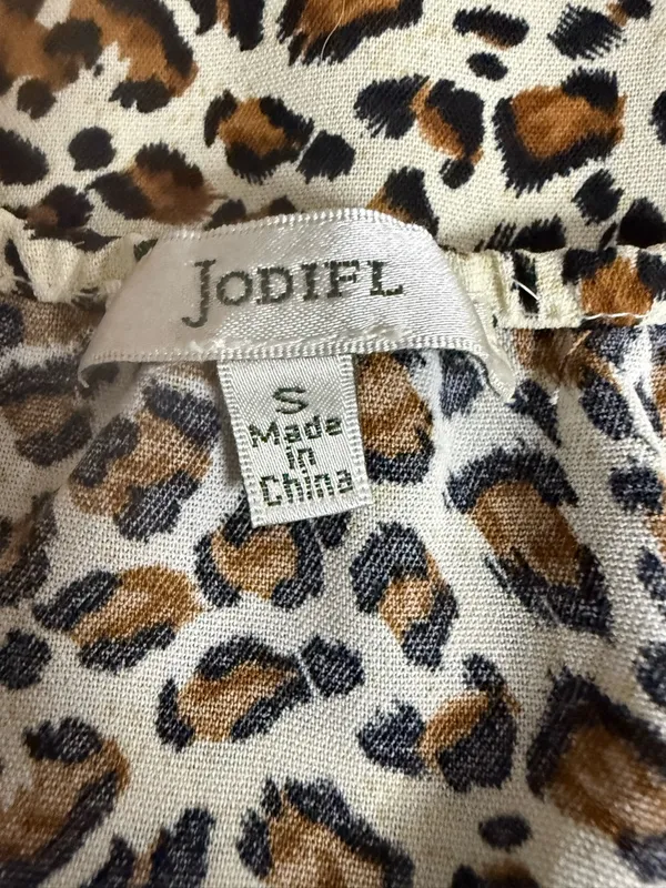 JODIFL Leopard Print Top in Brown and Black - Image 7