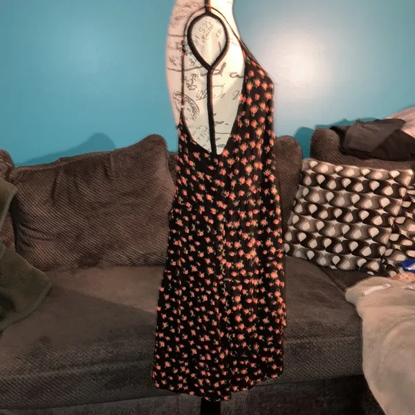 Adam Levine Backless Tiered Sundress, XL - Image 4