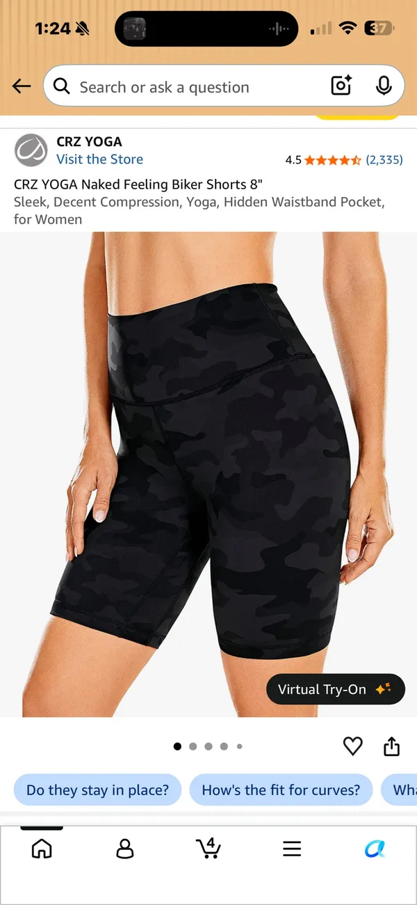 CRZ Yoga Shorts - Image 3