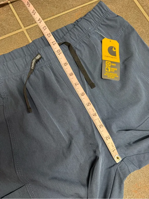 Carhartt Force Cross-Flex Modern Fit Joggers Scrub Pants Blue Womens Medium NEW - Image 10