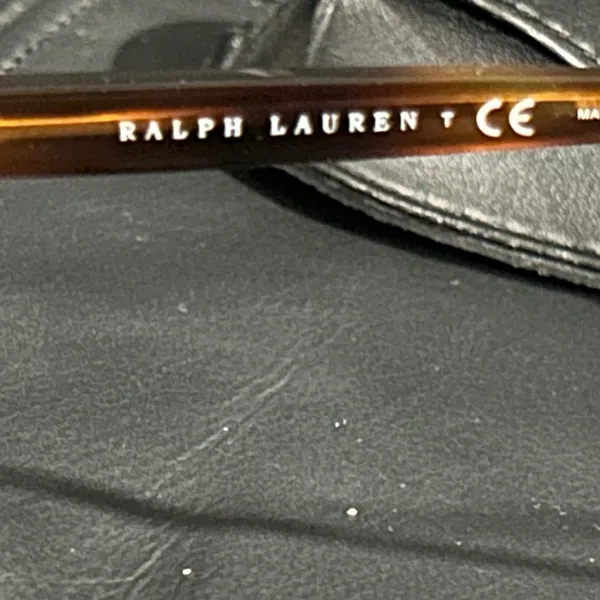 Ralph Lauren Brown tortoise Eyewear with Case frame and case only - Image 5