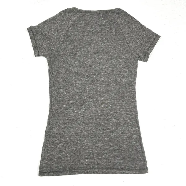 MLB Arizona Diamondbacks‎ T-Shirt Womens Small V-Neck Sporty Chic Gameday Gray - Image 2