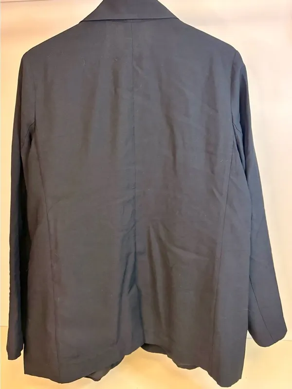 a new day Black Classic Open-Front Blazer - lightweight sz Large - Image 3