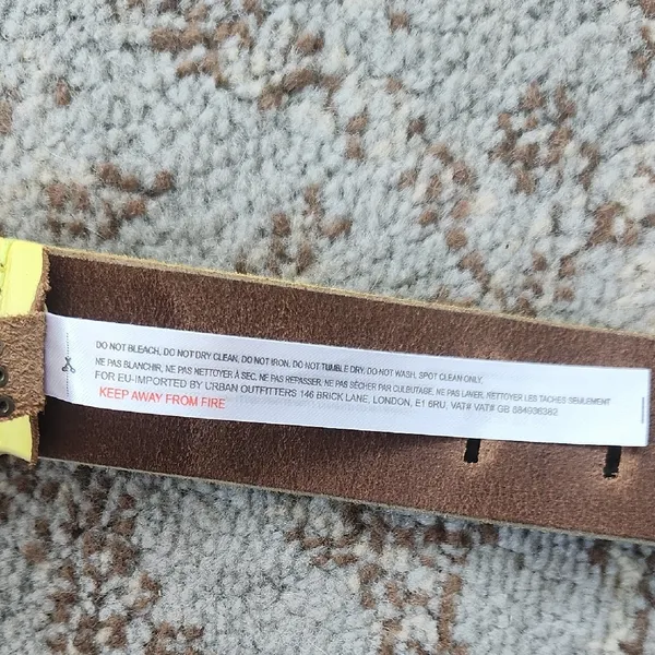 Free People We The Free Jona Belt Yellow Ombre - Image 4